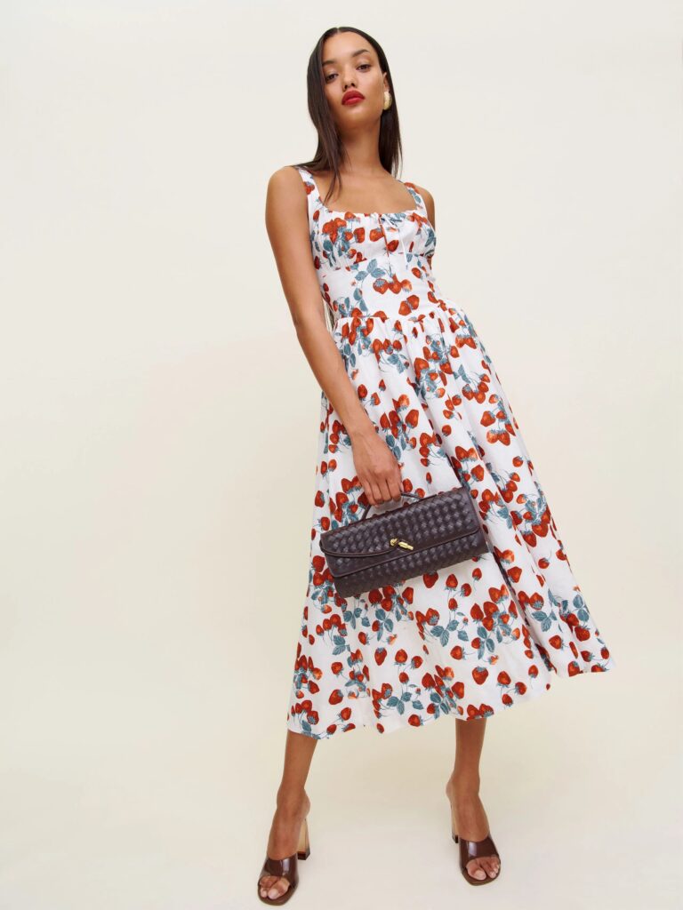 Reformation sustainable dress